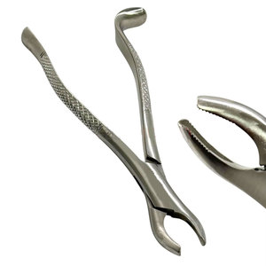 Manual Dental Extraction Plier Style Forceps with German Stainless Steel for Extracting Upper Lower Teeth (1st 2nd 3rd Molars) - Product Image 1