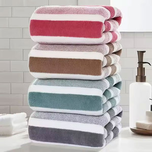 Lot de 3 serviettes de sport en coton et bambou, épaisses, douces, absorbantes, respectueuses de la peau, écologiques, séchage rapide, hypoallergéniques - Product Image 4