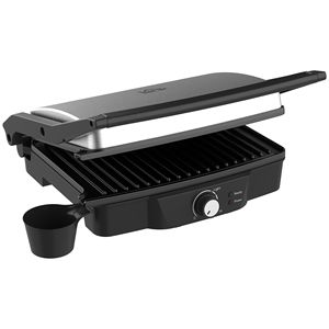 4-fettine in acciaio inox pinze Sandwich antiaderente doppia chiusura coperchi 180 gradi gocciolamento elettrico griglie griglie - Product Image 1