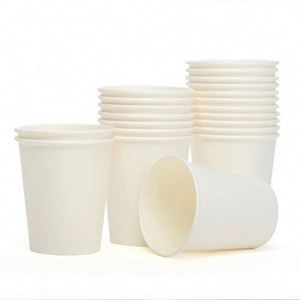 Custom Printing Logo Manufacture Price Hot Craft Disposable Single Wall Paper Cup UV Coating 8 10 Pcs/ <b>Polybag</b> Accept - Product Image 3