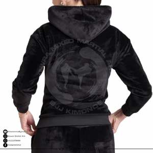 Sudadera con Capucha de Felpa Gruesa 100% Algodón con Logotipo Personalizado, Estilo Urbano Oversize Unisex, Hombros Caídos, Bolsillo con Aplique Estampado, Invierno - Product Image 6