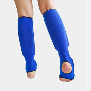 Wholesale Different Colors Shin Guard Shin Pad <b>Socks</b> Leg, Wide Calf Compression <b>Socks</b>, Calf Premium Leather Boxing Shin Guards - Product Image 6