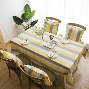 Premium Quality Heavy Duty Customized Design Pure Cotton Tablecloth for Home, Dining & Hotel Use - Product Image 1