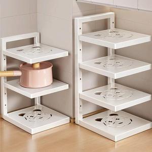 Étagère murale double niveau en fer robuste pour cuisine, idéale pour la maison, l'hôtel et les restaurants - Product Image 1