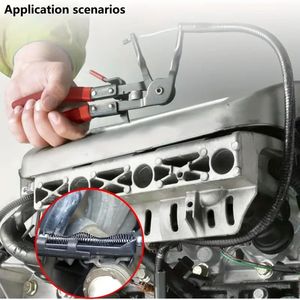 Set Essenziale di Morsetti per Rimozione Tubi per Meccanici, Morsetti da Laboratorio per Spazi Stretti nel Vano Motore - Product Image 3