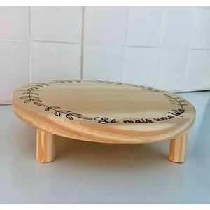 Modern <b>Rustic</b> <b>Wooden</b> Cake Holder for Dessert Table Decoration Bakery Counter and Catering Presentation - Product Image 4