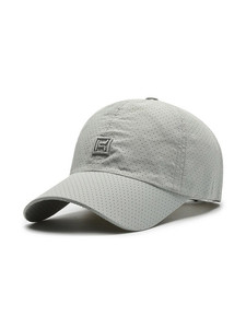 Custom <b>Light</b> Gray Mesh Baseball Cap With Embroidery Logo Front Panel Adjustable Fit Unisex Casual Spring Summer Outdoor <b>Hat</b> - Product Image 5