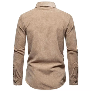 Chemise habillée à manches longues de haute qualité en gros – Chemise confortable à manches longues, grande quantité disponible, chemise d'entreprise à manches longues - Product Image 2