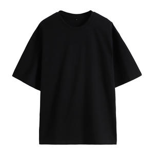 T-shirt Oversize Boxy de Haute Qualité, Vêtements Streetwear Hip Hop, T-shirt Personnalisé avec Logo ou Motif, Lavage Acide, pour Hommes - Product Image 2