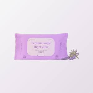fabric conditioner Korean K-Beauty Muro Perfume Ampoule Dryer Sheets <b>White</b> <b>Musk</b> Scent 80 Sheets Made in Korea - Product Image 5