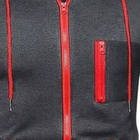 Chándal Deportivo con Capucha para Hombre, Personalizado, de Invierno, Sólido, Transpirable, Ligero, Informal, 100% Algodón, Talla Adulto - Product Image 4