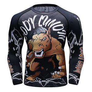 Chemise de compression à manches longues pour homme Codylundi, imprimé camouflage, séchage rapide, coupe sportive, col rond, vêtements d'été CLG-BU-0260376 - Product Image 4