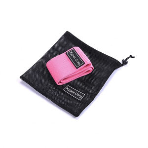 Bandas de tela de poliéster de alta resistencia con logotipo personalizado para yoga, ejercicios de cadera y glúteos, set de gimnasio en casa con bolsa de transporte para personas mayores - Product Image 3