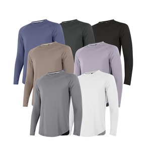 Camiseta de Manga Corta para Hombre, Corte Holgado, Cuello Redondo, Secado Rápido, 100% Algodón, para Gimnasio, Running, Fitness, Fútbol, Baloncesto - Product Image 1