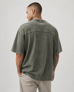 Camiseta de Algodón Lisa para Hombre, Talla Grande, Cuello Redondo, Corte Regular, Transpirable, Ecológica, Antiarrugas, Precio al por Mayor 2026 - Product Image 3