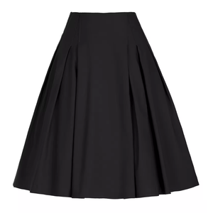 กระโปรงทรงเอพลีทสำหรับผู้หญิง กระโปรงมิดิสำหรับใส่ทุกวัน - Product Image 2