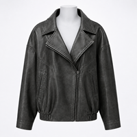 Veste en cuir matelassée unie pour femmes et hommes, design personnalisé, respirante, chaude pour l'hiver, imperméable, écologique, service OEM
