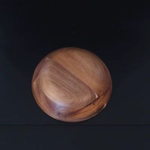 <b>Safe</b> Healthy Acacia Wood Serving Bowl <b>Large</b> Durable Wooden Fruit Salad Soup for Kitchen Tableware Party Use Available - Product Image 4
