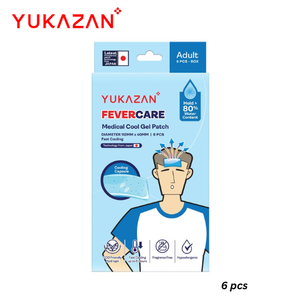 Parche de Gel Frío Yukazan para la Fiebre en Adultos, el Más Vendido en Malasia, 6 Unidades, Garantía del Mejor Proveedor B2B, Alta Calidad, Alivio de la Fiebre - Product Image 4
