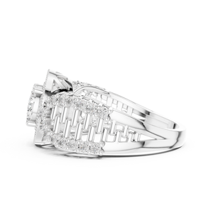 DIVINE DESIGNS 14K Luxury CZ Diamond <b>Rings</b> for Women <b>Engagement</b> & Fashion Styles OEM Jewelry Supplier - Product Image 5