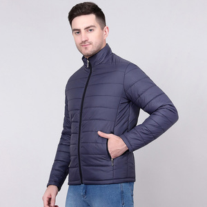 Nardon Apparel OEM Veste bouffante à capuche coupe-vent à col montant long personnalisée Haute qualité Hiver Hommes - Product Image 1