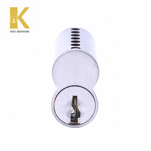Cilindros de Cerradura de Reemplazo Rápido, Cromo Satinado, Latón, 7 Pines, Ranura en G, SFIC, para Seguridad de Puertas Comerciales - Product Image 2