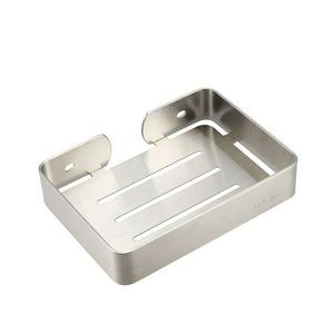 Decorative Stainless Steel <b>Soap</b> Tray Wall Mounted Bathroom <b>Soap</b> <b>Holder</b> for Elegant Hotel and Home Bathrooms - Product Image 4