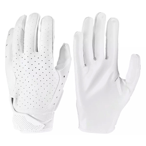 Guantes de Fútbol Americano Personalizados de la Mejor Calidad por Fabricantes Pakistaníes, Guantes de Entrenamiento Profesional con Palma Super Adhesiva - Product Image 1