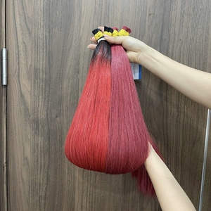 ผมต่อเวียดนามแท้ เกรดพรีเมียม คิวติเคิลเรียงเส้นสวย ซุปเปอร์ดับเบิ้ลดรอน แบบเป็นมัด สำหรับถักเปียมืออาชีพ ย้อมสีได้หลากหลาย ขนาดใหญ่ - Product Image 3