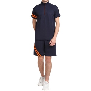 Ensemble T-shirt et short pour homme, impression graphique personnalisée de haute qualité, taille élastique, respirant, mode personnalisée, prix abordable, OEM - Product Image 1