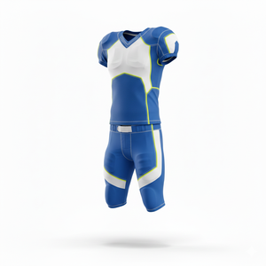 Uniformes de football américain de haute qualité 2026, logo personnalisé imprimé, manches courtes, respirant, séchage rapide, antibactérien, pour équipe - Product Image 1