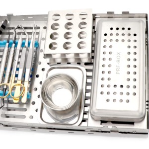 Set di Strumenti Manuali <span class=keywords><strong>per</strong></span> Fibrina Ricca di Piastrine (PRF) <span class=keywords><strong>per</strong></span> Odontoiatria, Strumenti Chirurgici <span class=keywords><strong>per</strong></span> Innesti Ossei in Acciaio Inossidabile Riutilizzabili di Alta Qualità - Product Image 5
