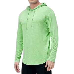 Wholesale Custom Winter Sportswear Hooded Gym <b>Workout</b> Running Jacket Breathable Regular Fit Training Men's Pullover <b>Hoodie</b> - Product Image 2