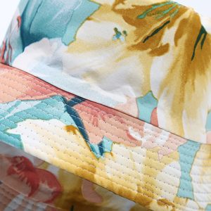 Chapeau Bob Unisexe en Coton 100% avec Cordon, Large Bord Solide, Personnalisable, Idéal pour la Plage, l'Escalade et la Pêche, Vente en Gros - Product Image 5