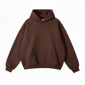 Sweat-shirt en coton en gros, sweat-shirt teinté sur mesure pour les marques de streetwear américaines avec étiquette privée, provenant d'une usine de sweat-shirts. - Product Image 2
