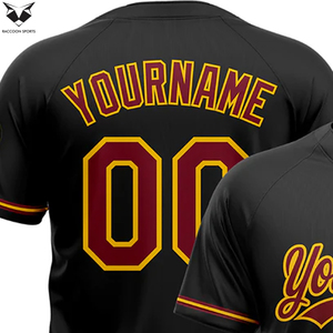 Uniforme de Equipo Personalizado de Alta Calidad, Ligero, Duradero, de Manga Corta, Transpirable, 100% Poliéster, Jersey de Béisbol con Impresión Digital - Product Image 5