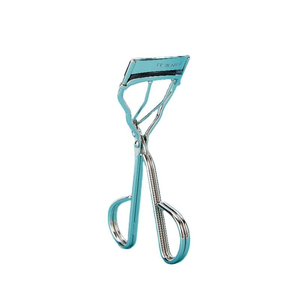 Rizador de Pestañas de Plástico Plateado Mate Curvo de 11 cm al por Mayor con Revestimiento Secundario de Alta Calidad y Almohadilla de Silicona - Product Image 1