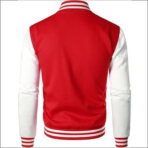 2024 Customised Unisex High Quality Wool Varsity <b>Jacket</b> Cartoon Front Puff Printed Outdoor Sporty Team Spirit Design Embroidered - Product Image 4