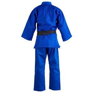 <b>Blue</b> Judo Uniform Adult Unisex 100% Cotton Durable Regular Fit Martial Arts Wear - Product Image 3