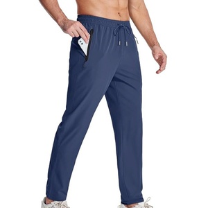 Pantalon de jogging homme de qualité supérieure, respirant, léger, séchage rapide, tissu en coton polaire, idéal pour le fitness et l'athlétisme. - Product Image 2