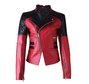 Chaqueta de cuero para mujer de último estilo, transpirable, antiarrugas, impermeable, ecológica, de primera calidad y ligera. - Product Image 1