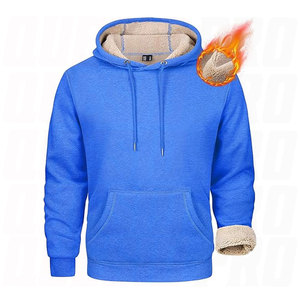 Sweat-shirt à capuche épais pour homme, en polaire sherpa, avec impression DTF, idéal pour l'hiver - Product Image 1