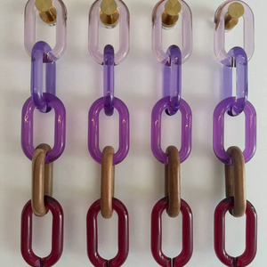 โซ่เรซิ่นตกแต่งสไตล์โมเดิร์นพร้อมลวดลาย MODEL สำหรับแขวนผนังและตกแต่งโต๊ะ ราคาประหยัด ใช้เป็นของตกแต่งบ้าน - Product Image 1