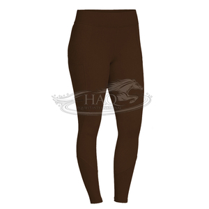 Pantalon d'équitation personnalisé avec logo, Legging d'équitation en silicone à assise intégrale, Culotte d'équitation à haute adhérence, Collant d'équitation - Product Image 1