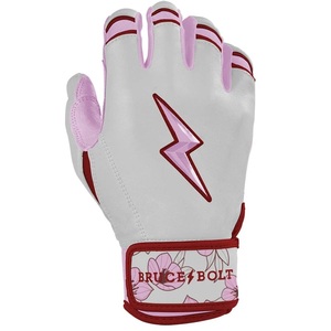 Guantes de bateo Brucebolte 100% de cuero suave Cabretta, antideslizantes, transpirables, ligeros y personalizados para entrenamiento de béisbol. - Product Image 2