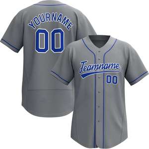 Uniforme de Béisbol Personalizado al por Mayor con Jersey Estampado en Estilo Oversize, Transpirable y Ecológico para Marcas de Ropa Estadounidenses - Product Image 5