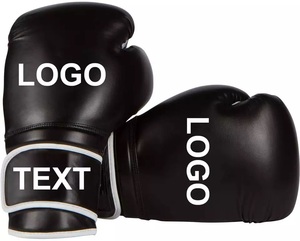 GAF Gants de boxe en cuir de sparring personnalisés de haute qualité Gants d'entraînement en cuir brillant à la mode OEM prix de gros d'usine - Product Image 4