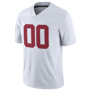 Custom Made American Football Jersey Plus Size Short Sleeve 100% Polyester Quick Dry Anti-Bacterial Breathable Heat-Transfer - Product Image 4