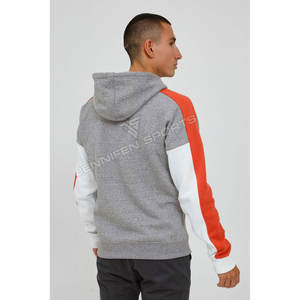 เสื้อฮู้ดดี้ฤดูหนาวแบบกำหนดเอง 450 GSM สำหรับผู้ชาย หลายสี ผ้าฝ้ายฟลีซ 100% ปักลาย ตัดเย็บตามสั่ง - Product Image 6