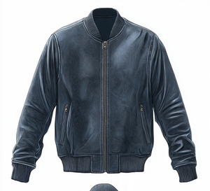 High Quality Premium Cool and Classy Leather <b>Jacket</b> For Casual Use - Product Image 6